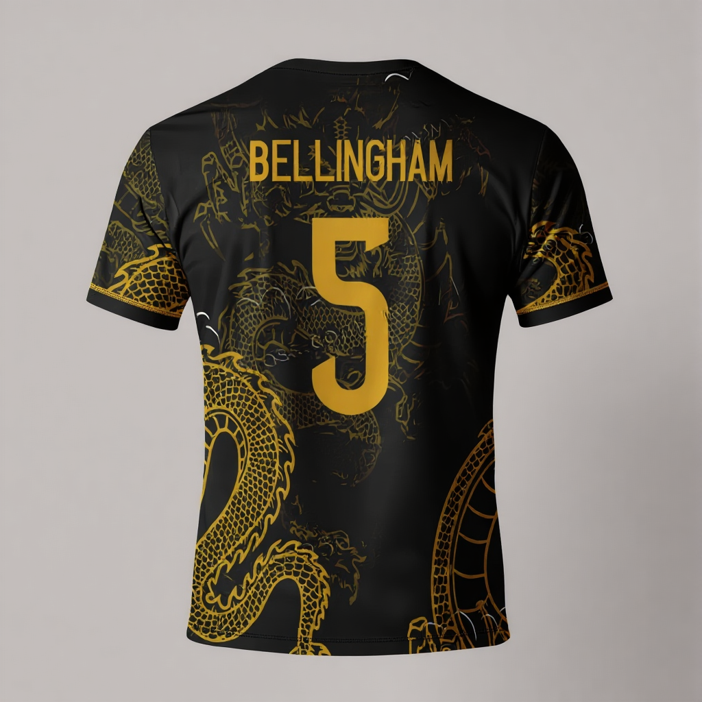 Real Madrid 3D Printed Sports T-Shirt