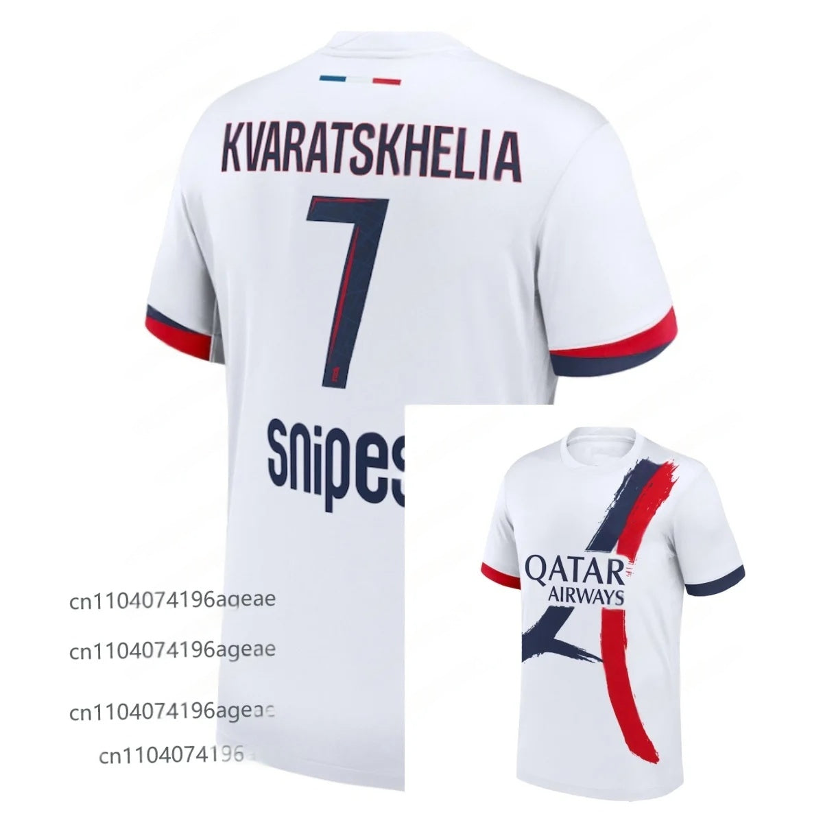 25-26 Summer PSG Family Jersey T-shirt