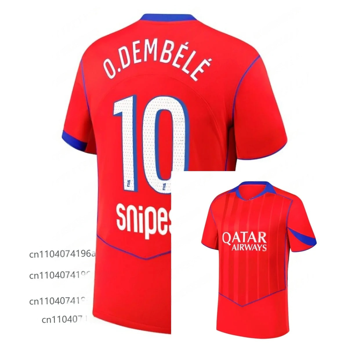 25-26 Summer PSG Family Jersey T-shirt