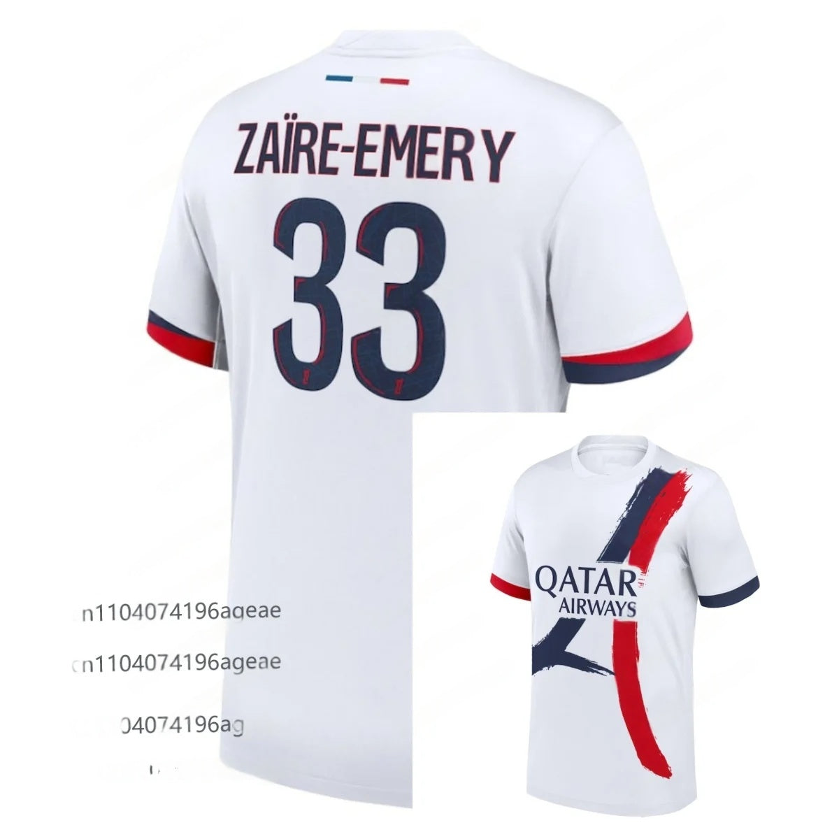 25-26 Summer PSG Family Jersey T-shirt