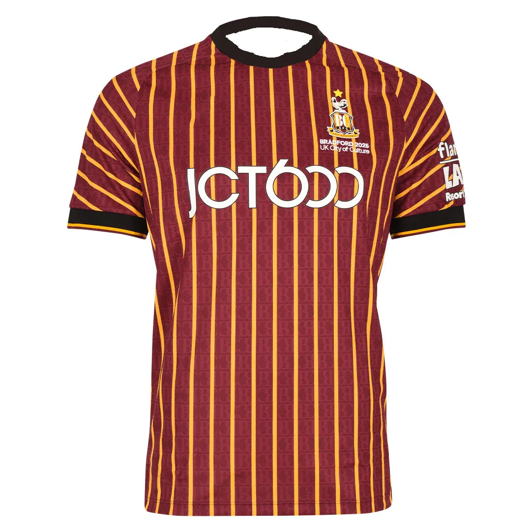 Bradford City AFC 25/26 Home & Away Football Jersey