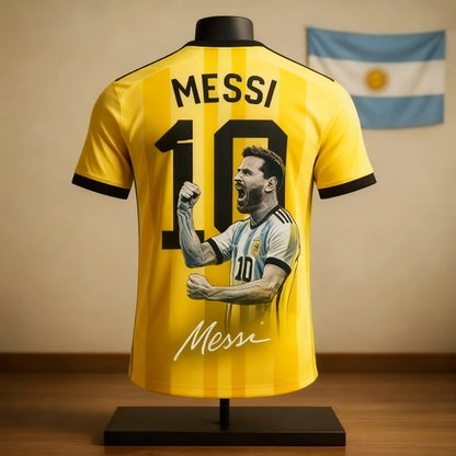 Messi Celebration Commemorative Sports T-Shirt