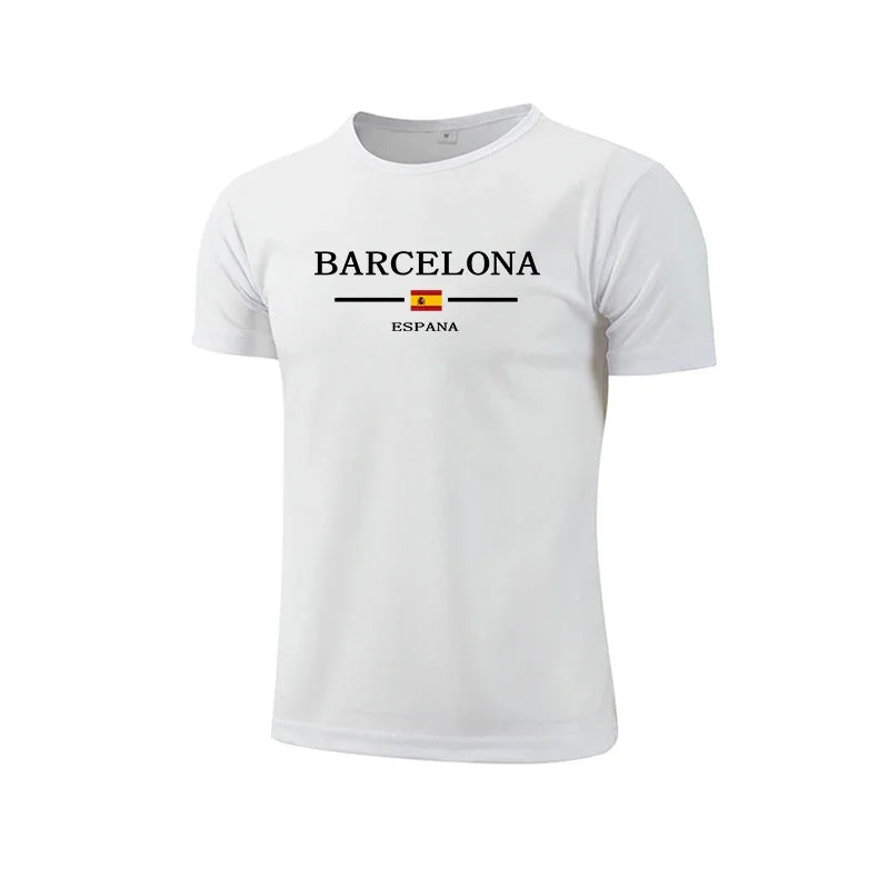 Barcelona Men’s Summer Sports T-Shirt