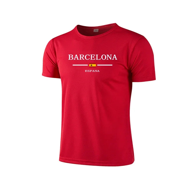 Barcelona Men’s Summer Sports T-Shirt