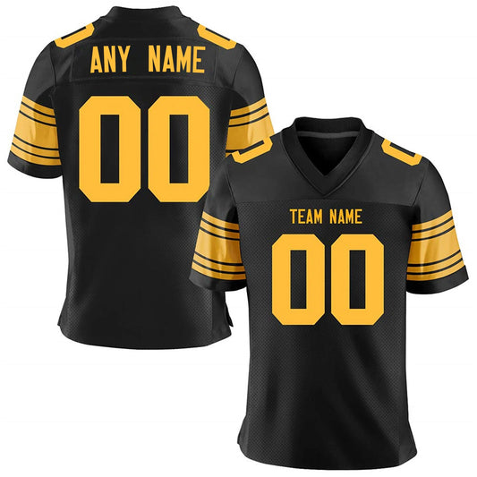 Personalized Gold American Football Jersey