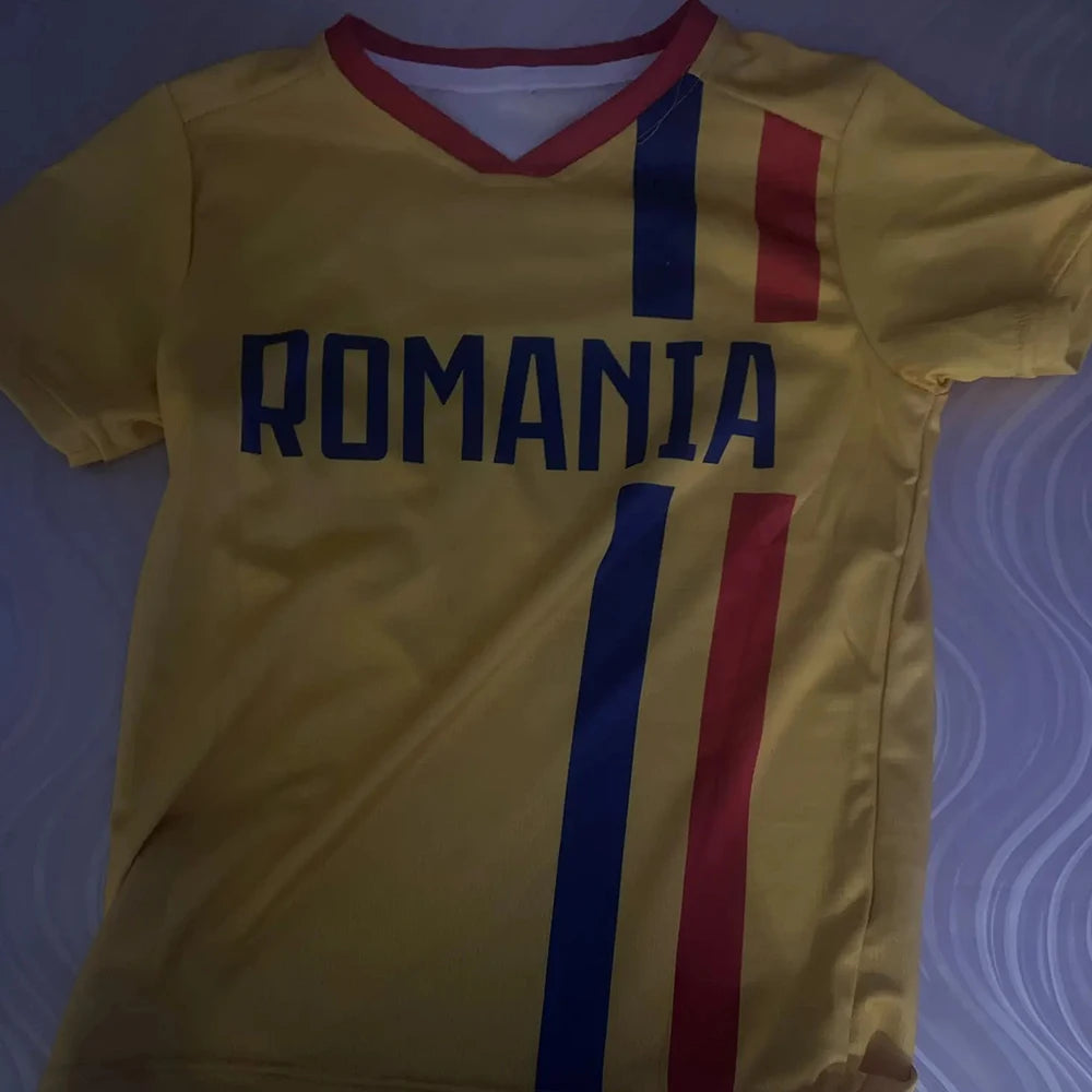 Romania Personalized Soccer Tee