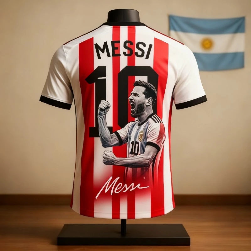 Messi Celebration Commemorative Sports T-Shirt