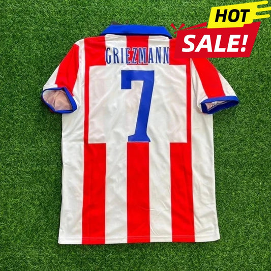 Griezmann Breathable Retro 3D Football Jersey