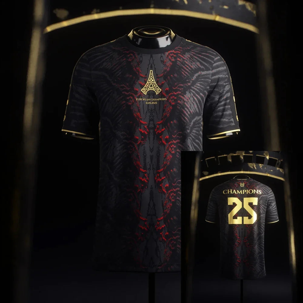 2025 Men’s PSG Special Short Sleeve Football Jersey