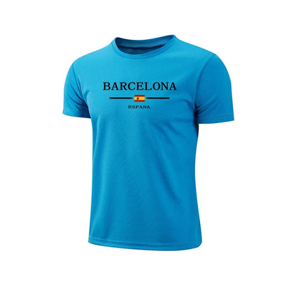 Barcelona Men’s Summer Sports T-Shirt