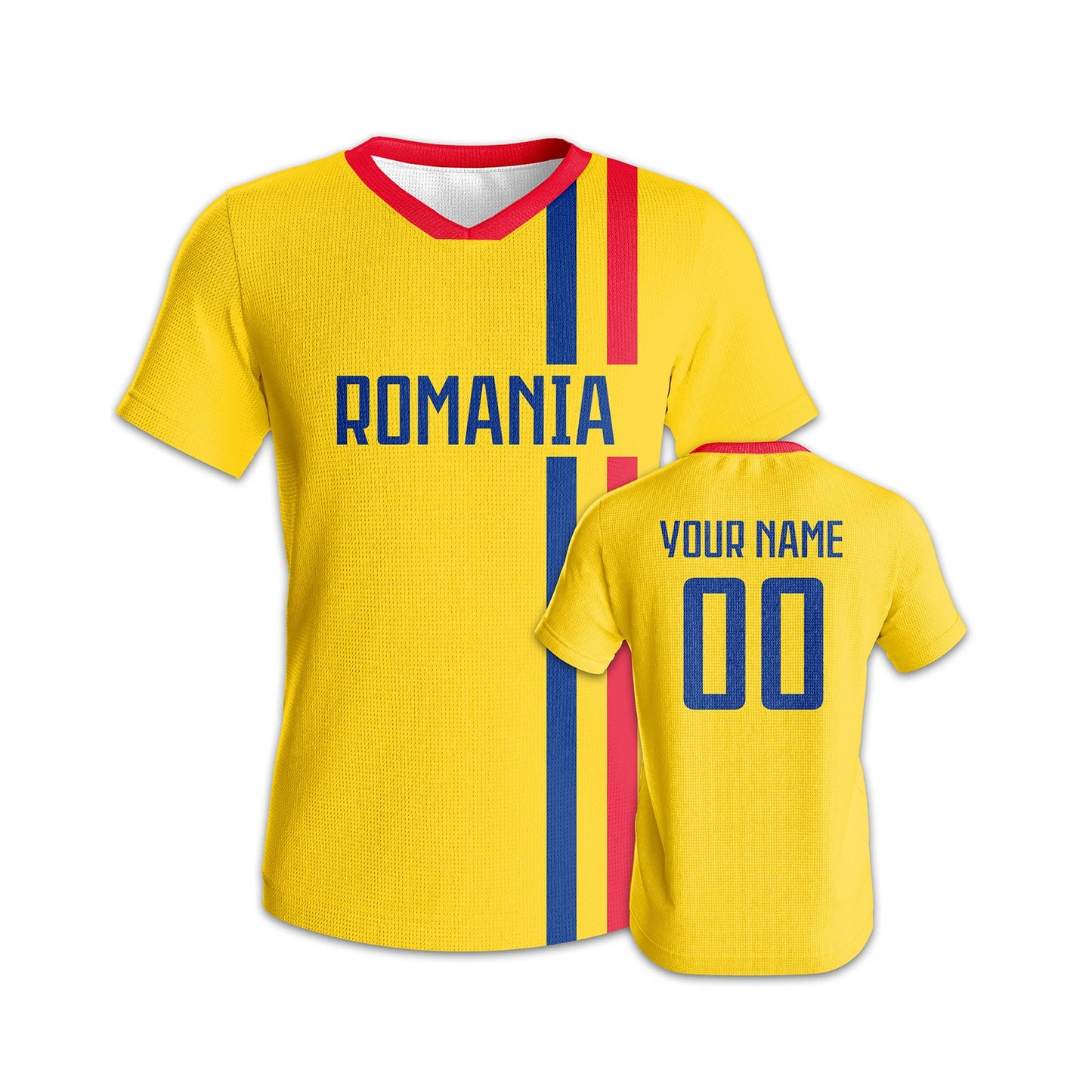 Romania Personalized Soccer Tee