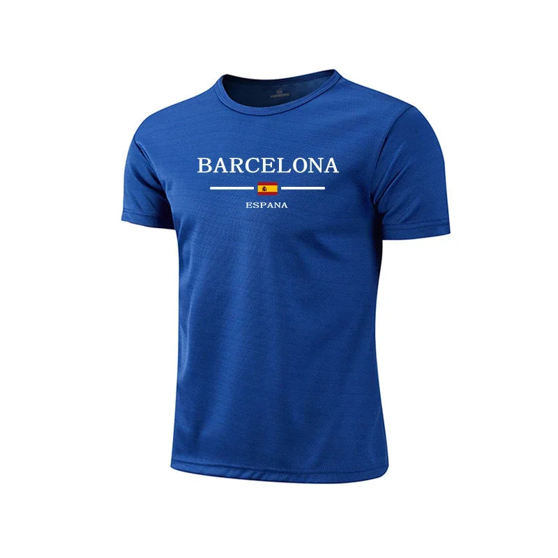 Barcelona Men’s Summer Sports T-Shirt