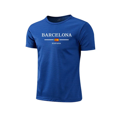 Barcelona Men’s Summer Sports T-Shirt