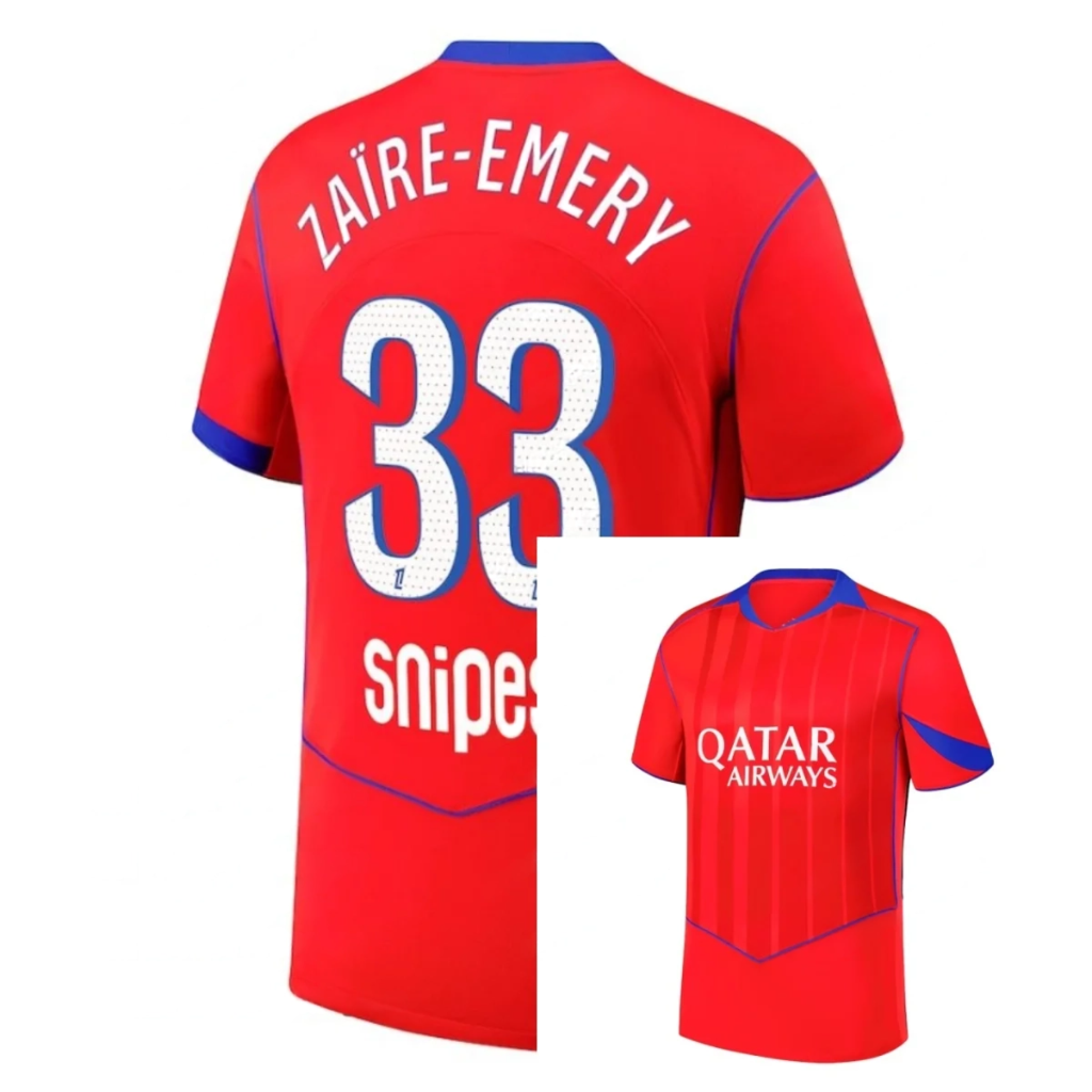 25-26 Summer PSG Family Jersey T-shirt