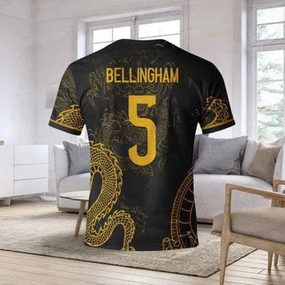 Real Madrid 3D Printed Sports T-Shirt